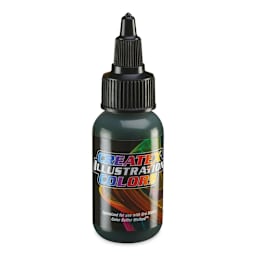 Createx Illustration Colors - Moss Green, 1 oz
