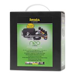 Neo for Iwata Gravity-Feed Airbrushing Kit, front of package