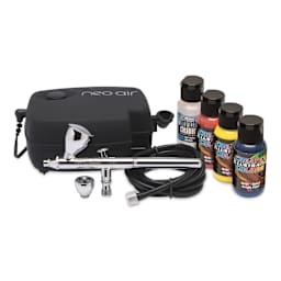 Neo for Iwata Gravity-Feed Airbrushing Kit, contents