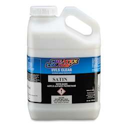 Createx Airbrush Clears - UVLS Top Coat, Satin, 1 Gallon, Bottle