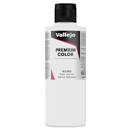 Vallejo Premium Airbrush Varnish - Satin, 200 ml