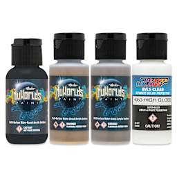 Iwata Medea NuWorlds Airbrush Paints - TMM Armament, Set of 4