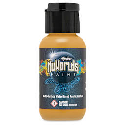 Iwata Medea NuWorlds Airbrush Paints - Injury Ochre, 1 oz