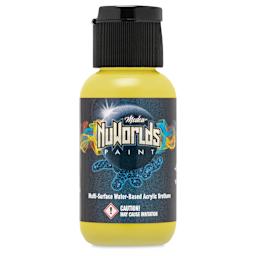 Iwata Medea NuWorlds Airbrush Paints - Opaque Yellow, 1 oz