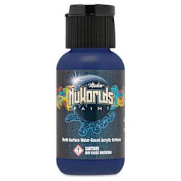 Iwata Medea NuWorlds Airbrush Paints - Opaque Dark Blue, 1 oz