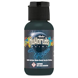 Iwata Medea NuWorlds Airbrush Paints - Vile Green, 1 oz