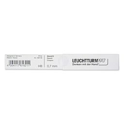 Leuchtturm1917 Drehgriffel Nr. 2 Mechanical Pencil - White, back of the packaging