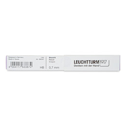 Leuchtturm1917 Drehgriffel Nr. 2 Mechanical Pencil - Lilac, back of the packaging