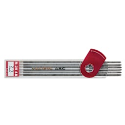 Pacific Arc Lead Refills - 4B, Pkg of 12, lead out of the packaging
