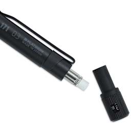 Platinum Pro-Use 171 Mechanical Pencil - Matte Black, 0.3 mm, eraser