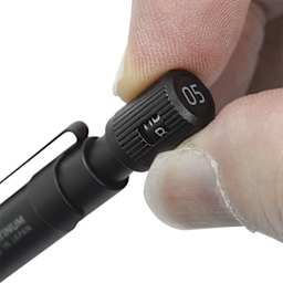 Platinum Pro-Use 171 Mechanical Pencil - Matte Black, 0.5 mm, lead grade indicator