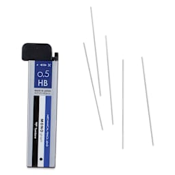 Tombow Mono Graph Lead Refills - HB, led pieces out of packaging