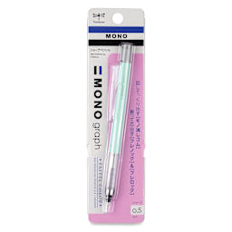 Tombow Mono Graph Mechanical Pencil - Mint Green, front of the packaging