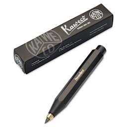 Kaweco Classic Sport Clutch Pencil - Black - pencil and packaging