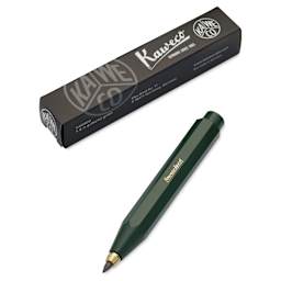 Kaweco Classic Sport Clutch Pencil - Green - pencil and packaging