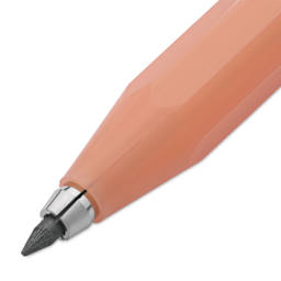 Kaweco Frosted Sport Clutch Pencil - Soft Mandarin - close-up of tip