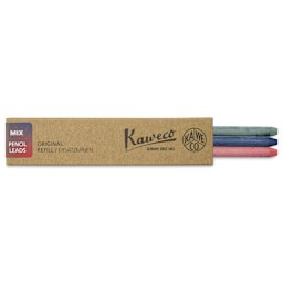 Kaweco Clutch Pencil All Purpose Lead Refills - Assorted, 5.6 mm, Pkg of 3, leads shown out of pack