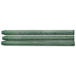 Kaweco Clutch Pencil All Purpose Lead Refills - Green, 5.6 mm, Pkg of 3, leads laid out