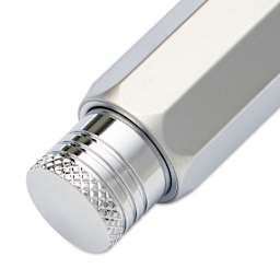 Kaweco Sketch Up Clutch Pencil - Chrome, 5.6 mm, 5B, close-up of the thrush tube