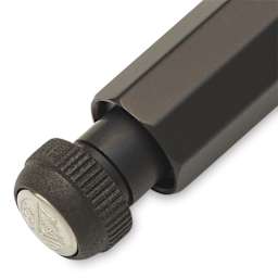 Kaweco Special Mechanical Pencil - Black, 2.0 mm, close-up of the button
