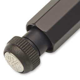 Kaweco Special Mechanical Pencil - Black, 0.7 mm, close-up of the button