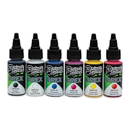 Grex Private Stock Airbrush Base Modifier - Primary Colors, Set of 6, 1 oz