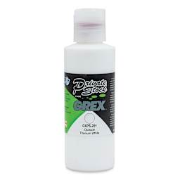Grex Private Stock Airbrush Color - Opaque Titanium White, 4 oz