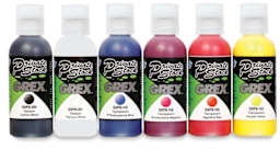 Grex Private Stock Airbrush Colors - Set of 6 Primary colors in row

