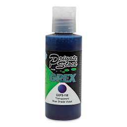Grex Private Stock Airbrush Color - Transparent Blue (Violet Shade), 2 oz