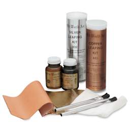 Old World Art Composition Metal Leaf and Kits - Composition of Kits shown