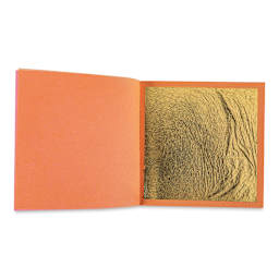 Monastery Gold Leaf - Yellow Gold, 23.75K, 25 Sheets - contents