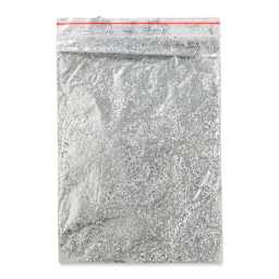 Mona Lisa Metal Leaf Flakes - Silver Metal Flake, 3g sealed packaging