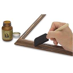 Mona Lisa Simple Leaf applying adhesive (not included)