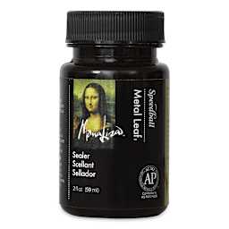 Mona Lisa Metal Leaf Sealer - Front view of bottle