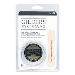 Gilders Paste Wax - 30 ml, Black - front of packaging