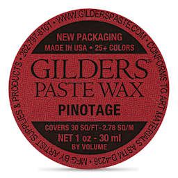 Gilders Paste Wax - 30 ml, Pinotage - out of packaging