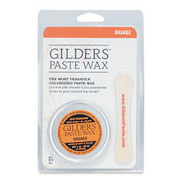 Gilders Paste Wax - 30 ml, Orange - front of packaging