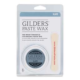 Gilders Paste Wax - 30 ml, Slate - front of packaging