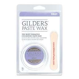 Gilders Paste Wax - 30 ml, Violet - front of packaging