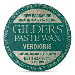 Gilders Paste Wax - 30 ml, Verdigris