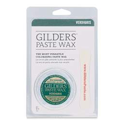Gilders Paste Wax - 30 ml, Verdigris - front of packaging