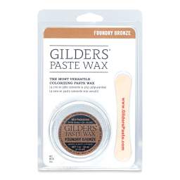 Gilders Paste Wax - 30 ml, Foundry Bronze - front of packaging