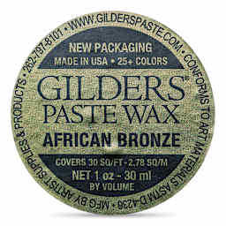 Gilders Paste Wax - 30 ml, African Bronze