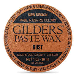 Gilders Paste Wax - 30 ml, Rust