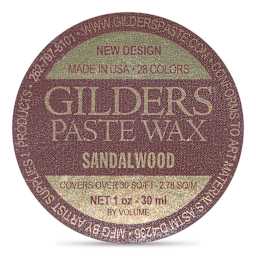 Gilders Paste Wax - 30 ml, Sandalwood