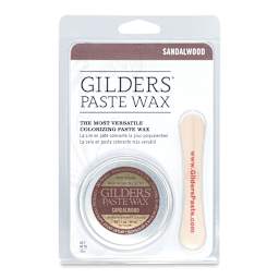 Gilders Paste Wax - 30 ml, Sandalwood - front of packaging