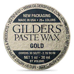 Gilders Paste Wax - 30 ml, Gold
