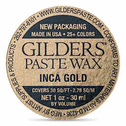 Gilders Paste Wax - 30 ml, Inca Gold