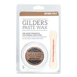 Gilders Paste Wax - 30 ml, Antique Gold - front of packaging