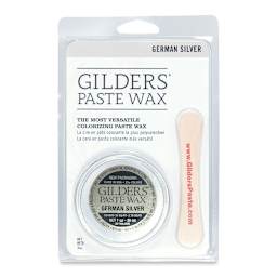 Gilders Paste Wax - 30 ml, German Silver - front of packaging